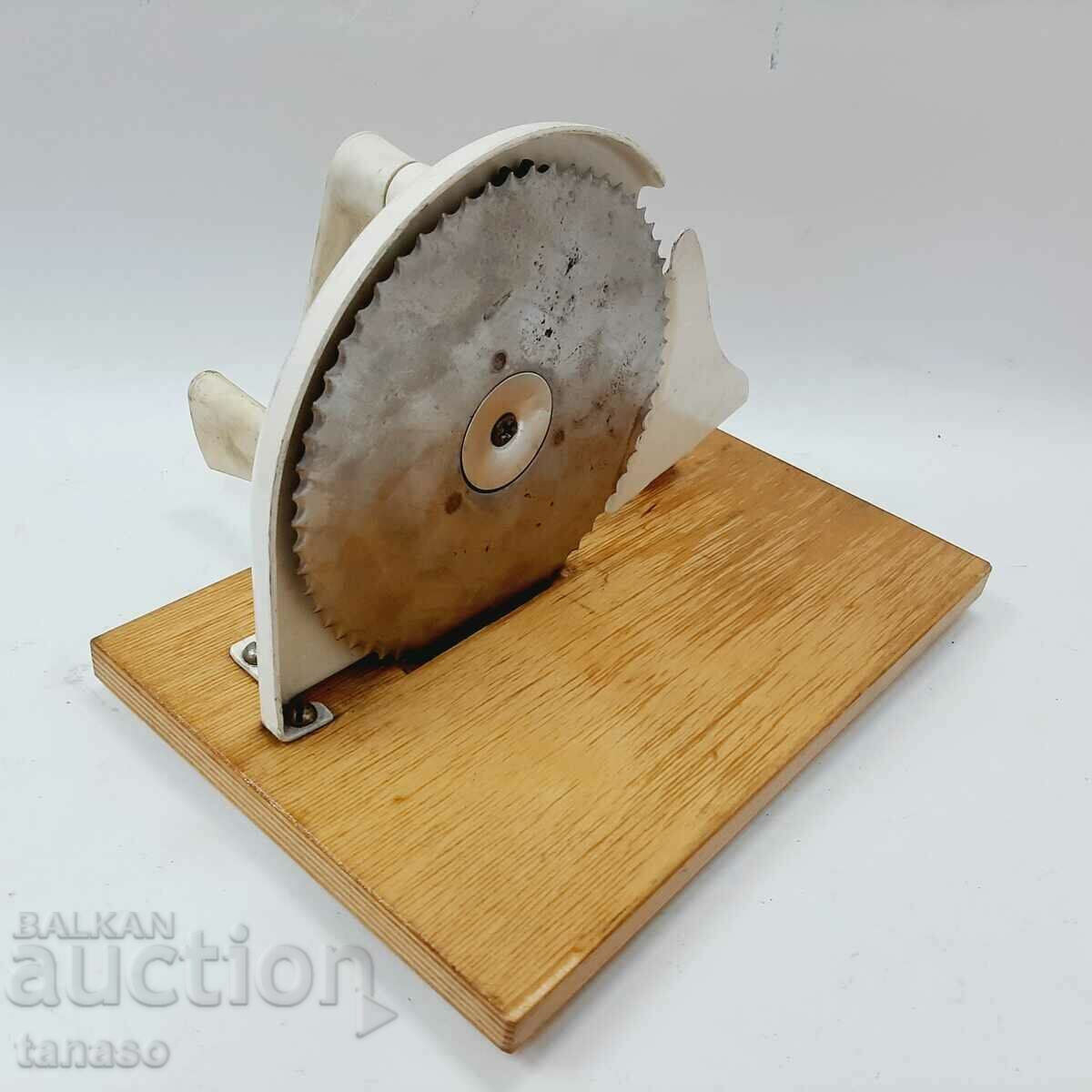 Old manual bread and appetizer slicer - 5
