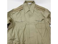 Old Bulgarian military officer's summer jacket with epaulettes (17.5)
