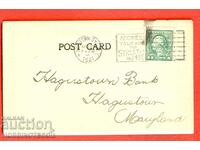 Ταξιδιωτική κάρτα ΗΠΑ με 1 CENT - 1921