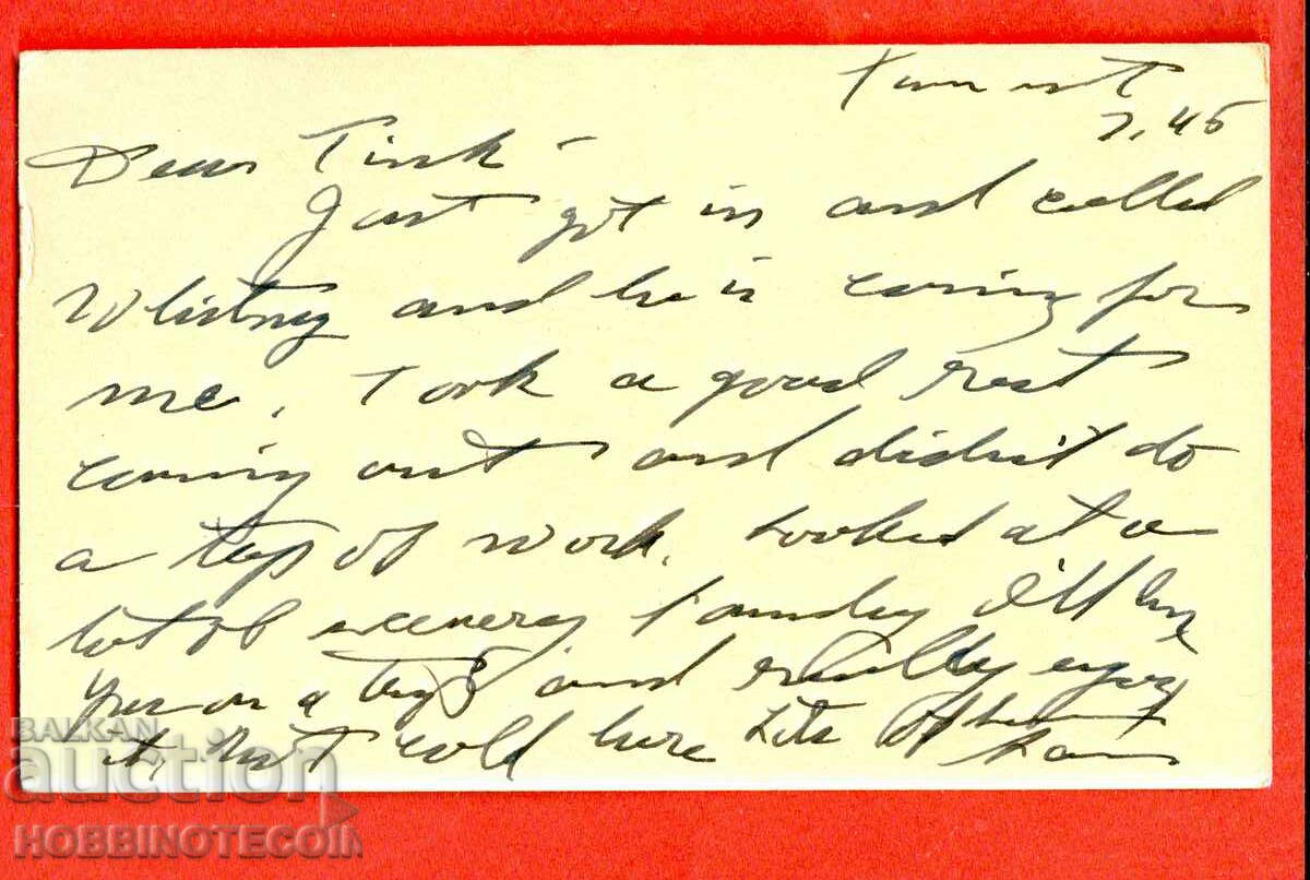 USA ENGLAND traveled AIR CARD with 1 + 6 CENTS - 1948 with price 9.99 BGN | € 5.11 USA ENGLAND traveled AIR CARD with 1 + 6 CENTS - 1948 with price 9.99 BGN | € 5.11