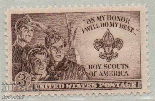 1950. USA. Boy Scouts of America.