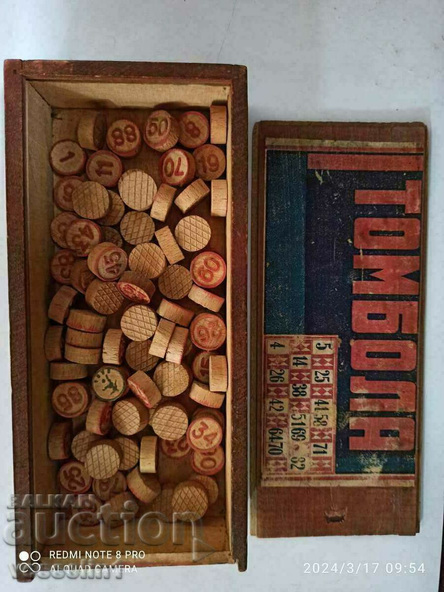 Very old and rare Bulgarian game Tombolala similar to LOTO with price 36.00 BGN | € 18.41 Very old and rare Bulgarian game Tombolala similar to LOTO with price 36.00 BGN | € 18.41