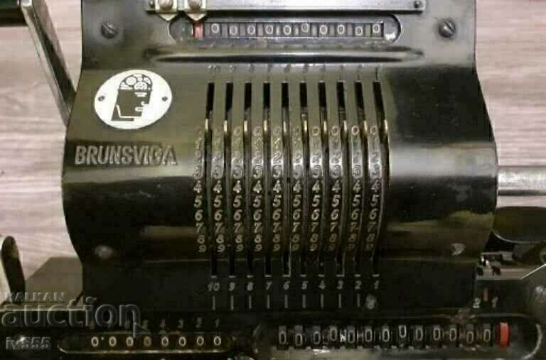 OLD GERMAN CALCULATOR FOR SALE - BRUNSVIGA 1927 with price 1000.00 BGN | € 511.29 OLD GERMAN CALCULATOR FOR SALE - BRUNSVIGA 1927 with price 1000.00 BGN | € 511.29
