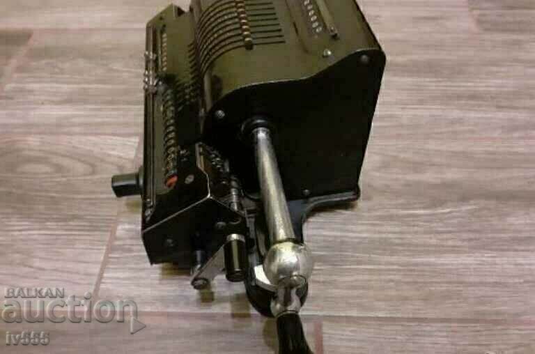 Delivery of OLD GERMAN CALCULATOR FOR SALE - BRUNSVIGA 1927 Delivery of OLD GERMAN CALCULATOR FOR SALE - BRUNSVIGA 1927