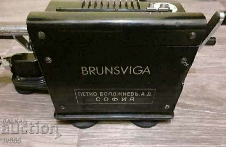 OLD GERMAN CALCULATOR FOR SALE - BRUNSVIGA 1927 - 5 OLD GERMAN CALCULATOR FOR SALE - BRUNSVIGA 1927 - 5
