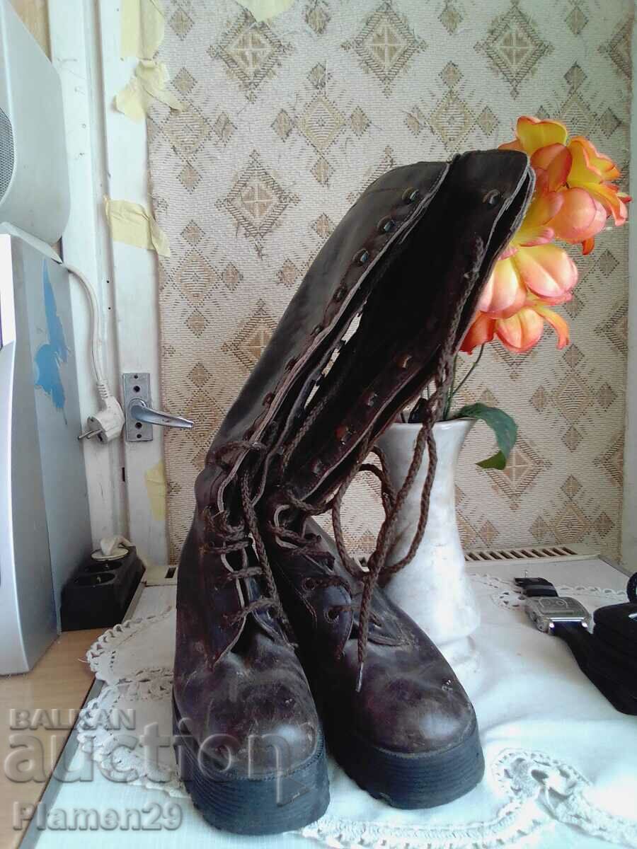 I am selling leather boots