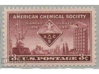 1951. САЩ. 75 год. на Американското химическо дружество.