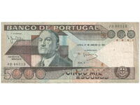 Portugalia - 1981 - 5000 escudo