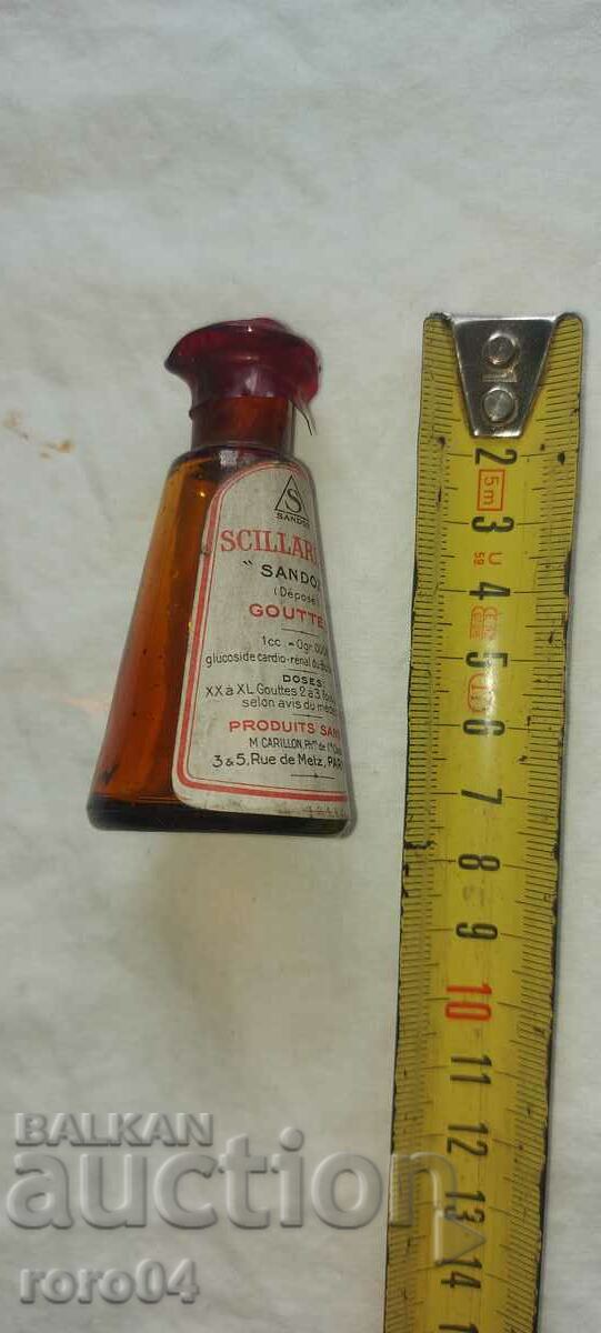 MEDICINE - BOTTLE - NEW - WWI - 5 MEDICINE - BOTTLE - NEW - WWI - 5