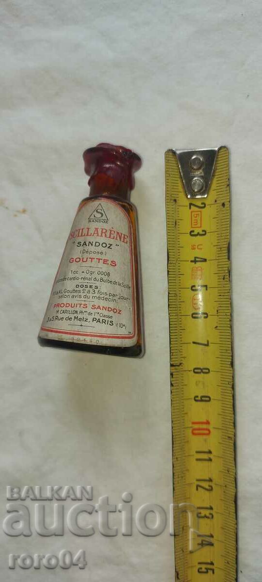 MEDICINE - BOTTLE - NEW - WWI - 6 MEDICINE - BOTTLE - NEW - WWI - 6