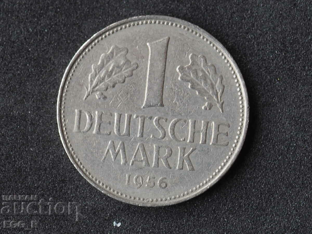 Γερμανία Deutsche Mark 1 Marks 1956 J Coin