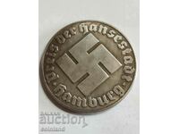 Placa cu medalie a monedei naziste germane - REPRODUCERE REPLICA