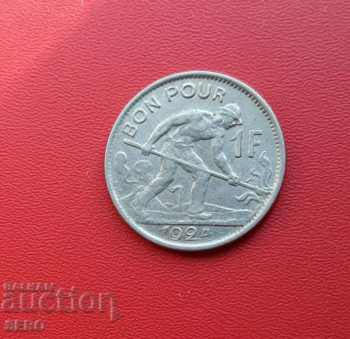 Luxemburg-1 franc 1924