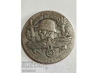 German Nazi Coin Medal Plaque - REPLICA REPRODUCTION