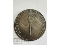 German Nazi Coin Medal Plaque - REPLICA REPRODUCTION