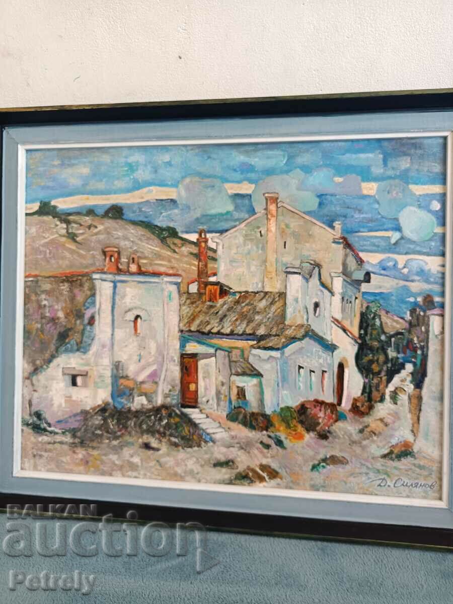 Old oil painting with price 350.00 BGN | € 178.95 Old oil painting with price 350.00 BGN | € 178.95