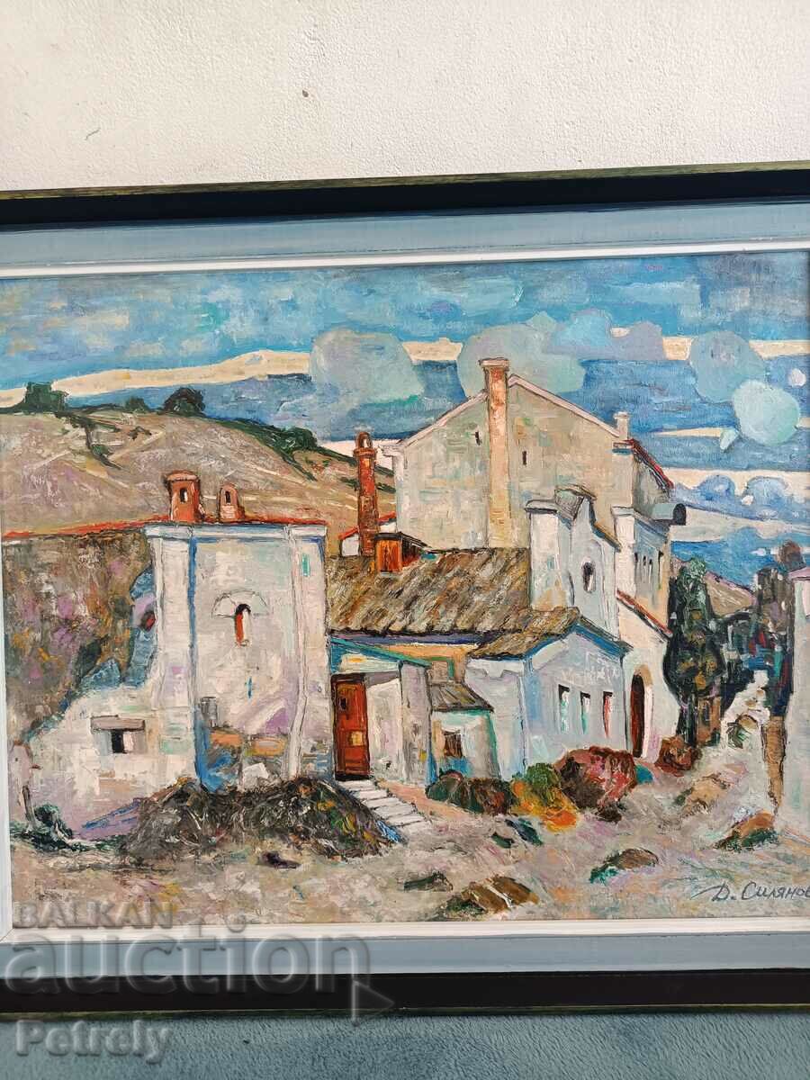 Delivery of Old oil painting Delivery of Old oil painting