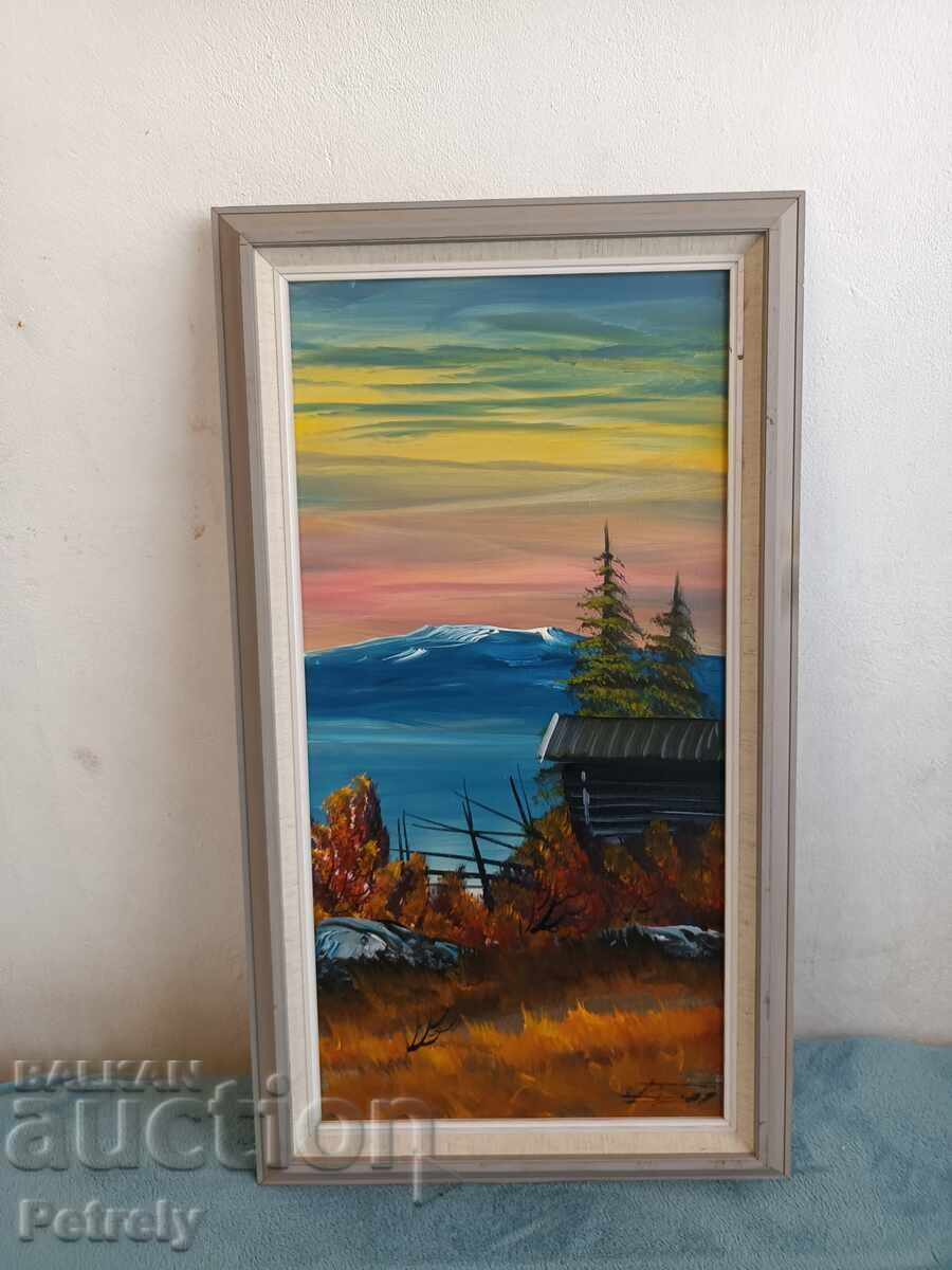 Delivery of Old oil painting Delivery of Old oil painting