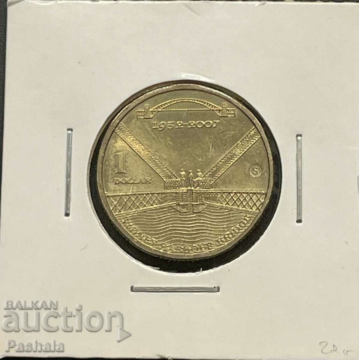 Австралия 1 долар 2007 г.