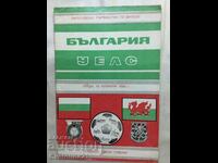 Fotbal Bulgaria Țara Galilor 1983