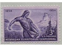 1954. Η.Π.Α. Η 100η επέτειος της επικράτειας της Νεμπράσκα.