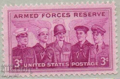 1955. USA. Reserve of the Armed Forces.