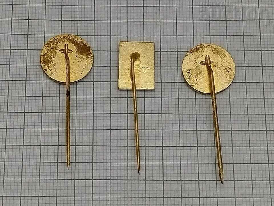 SLOVENSKY AEROKLUB ZVAZARM BADGES LOT 3 PCS with price 7.00 BGN | € 3.58 SLOVENSKY AEROKLUB ZVAZARM BADGES LOT 3 PCS with price 7.00 BGN | € 3.58