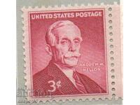 1955. USA. Andrew Mellon's 100th Anniversary.