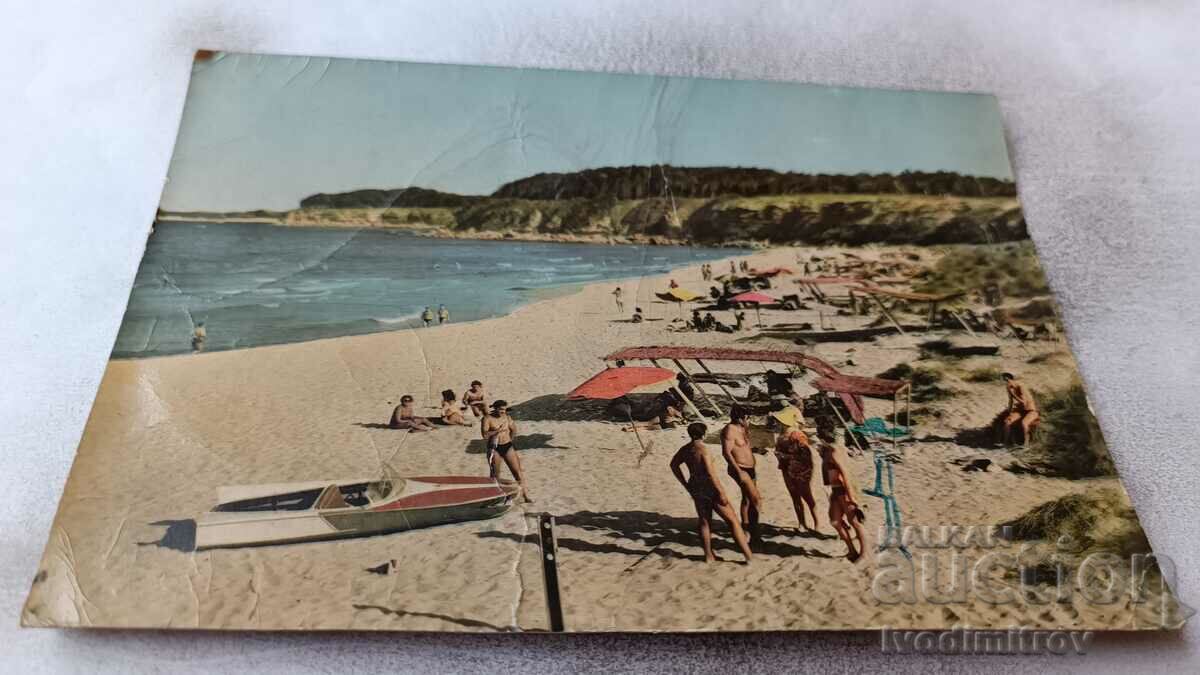 П К Приморско Международе младежки лагер Плажът 1962