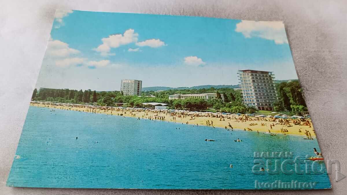 Postcard Golden Sands View