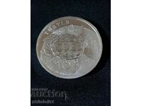 Ниуе 2024 – 5 долара - Костенурка – 2 OZ - Сребърна монета