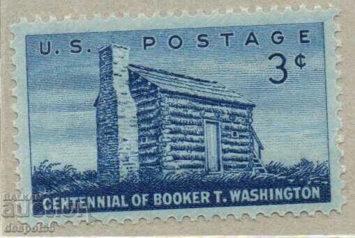 1956. USA. Booker T. Washington.