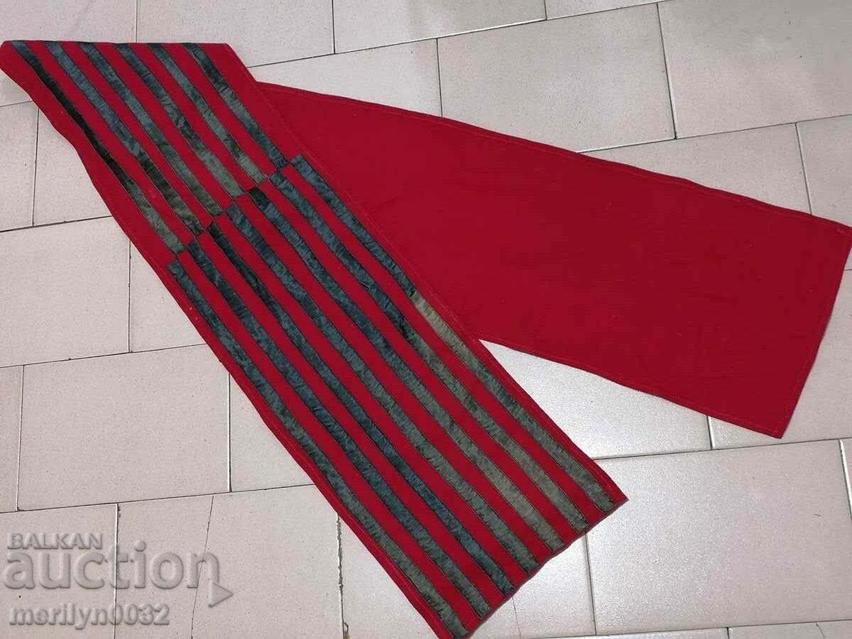 Χειροποίητη μάλλινη ζώνη - 5