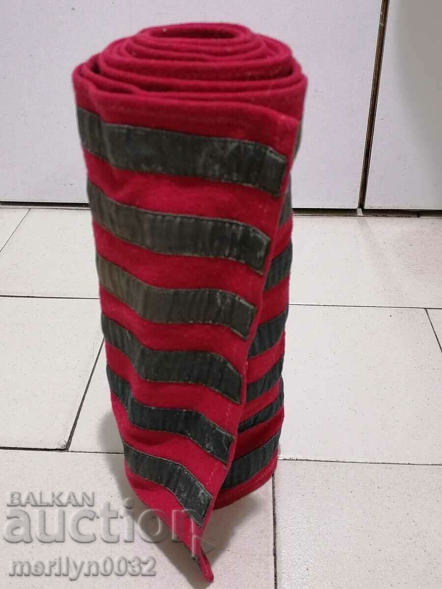 Χειροποίητη μάλλινη ζώνη - 6