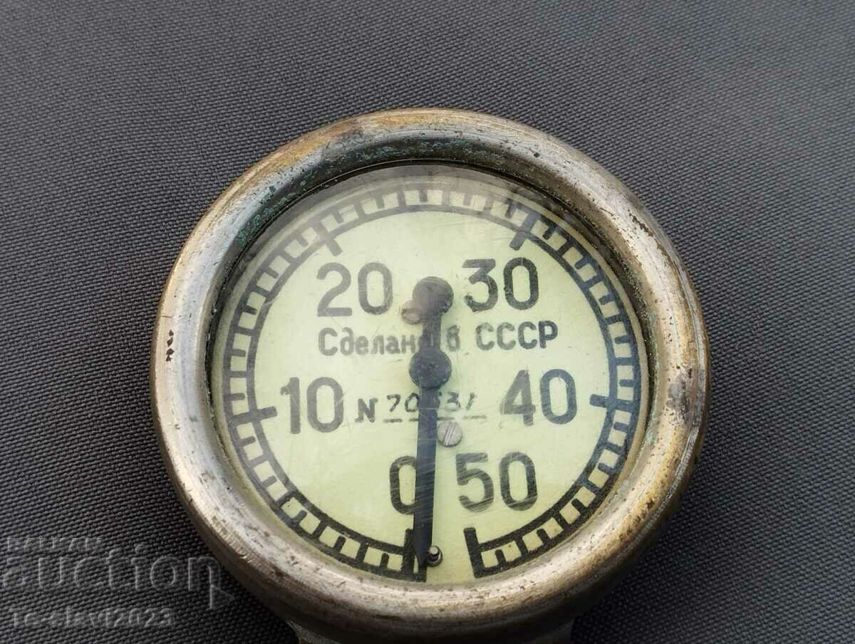 Old Russian USSR Diving depth gauge