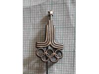 Badge - Olympics Moscow 80