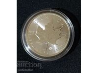 Канада 2023 - 5 долара - Кленов лист - 1 OZ Сребърна монета