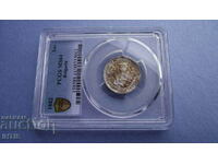 COIN - BGN 1 / one lev 1882 - PCGS - * - MS61 -