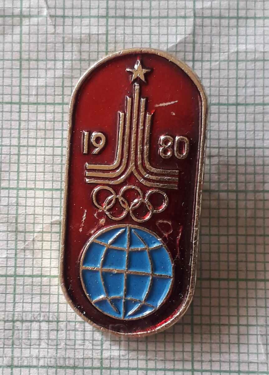 Insigna - Olimpiada Moscova 80