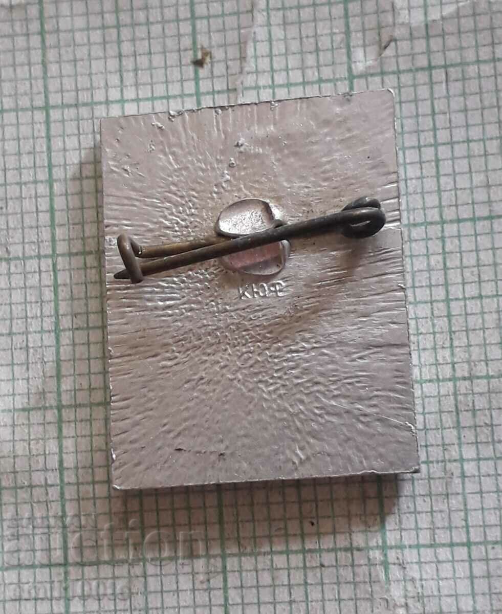 Delivery of Badge - Dynamo Kyiv USSR Football Champion 1966 1967 1968 Delivery of Badge - Dynamo Kyiv USSR Football Champion 1966 1967 1968