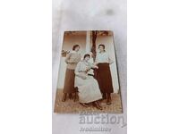 Photo Porochin Three young girls 1916