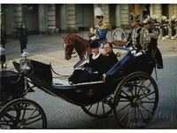 Καρτ ποστάλ της Σουηδίας. 1992 H.H. King Charles XVI Gust...