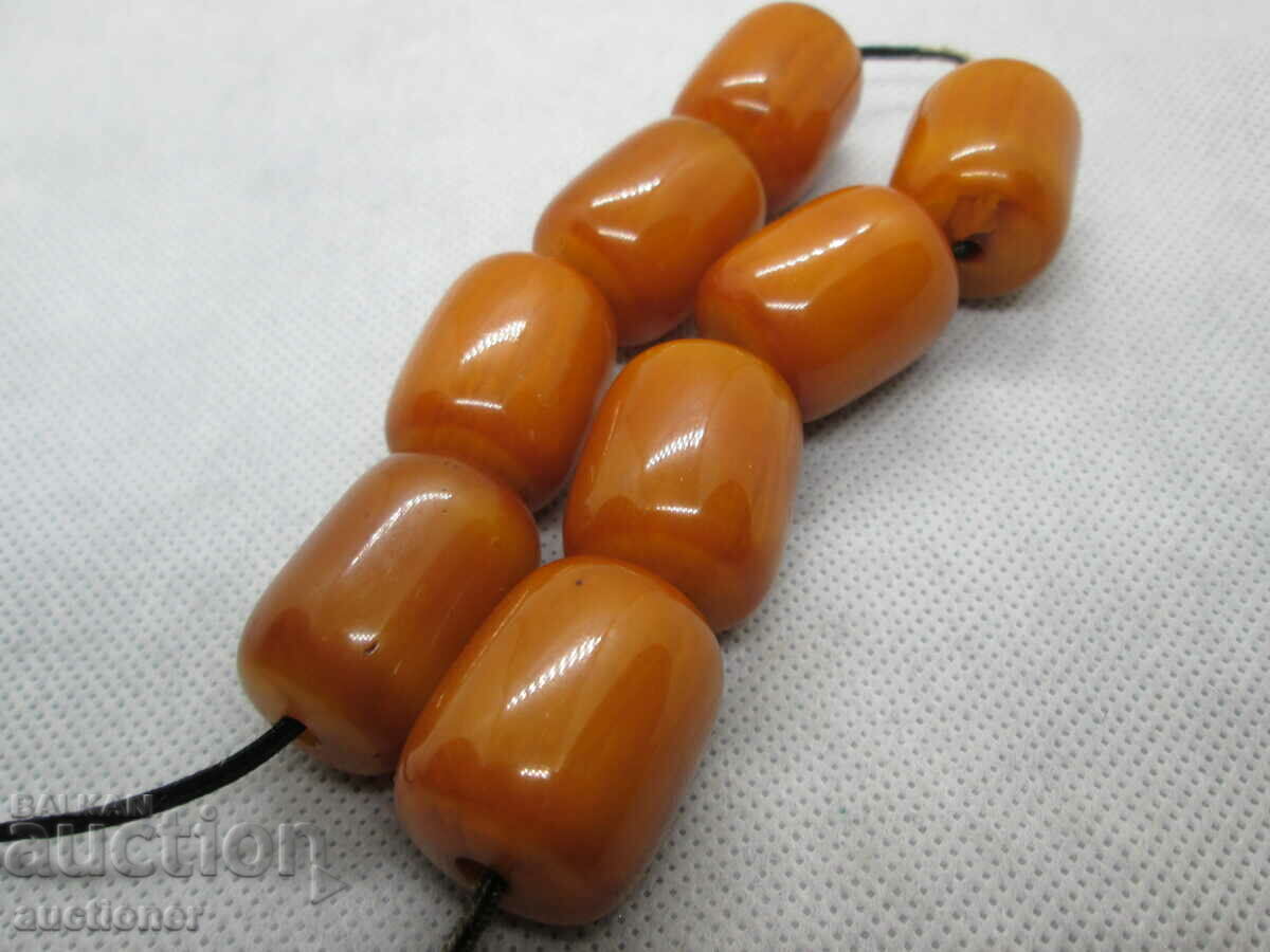 OLD YELLOW AMBER ROSARY with price 500.00 BGN | € 255.65 OLD YELLOW AMBER ROSARY with price 500.00 BGN | € 255.65