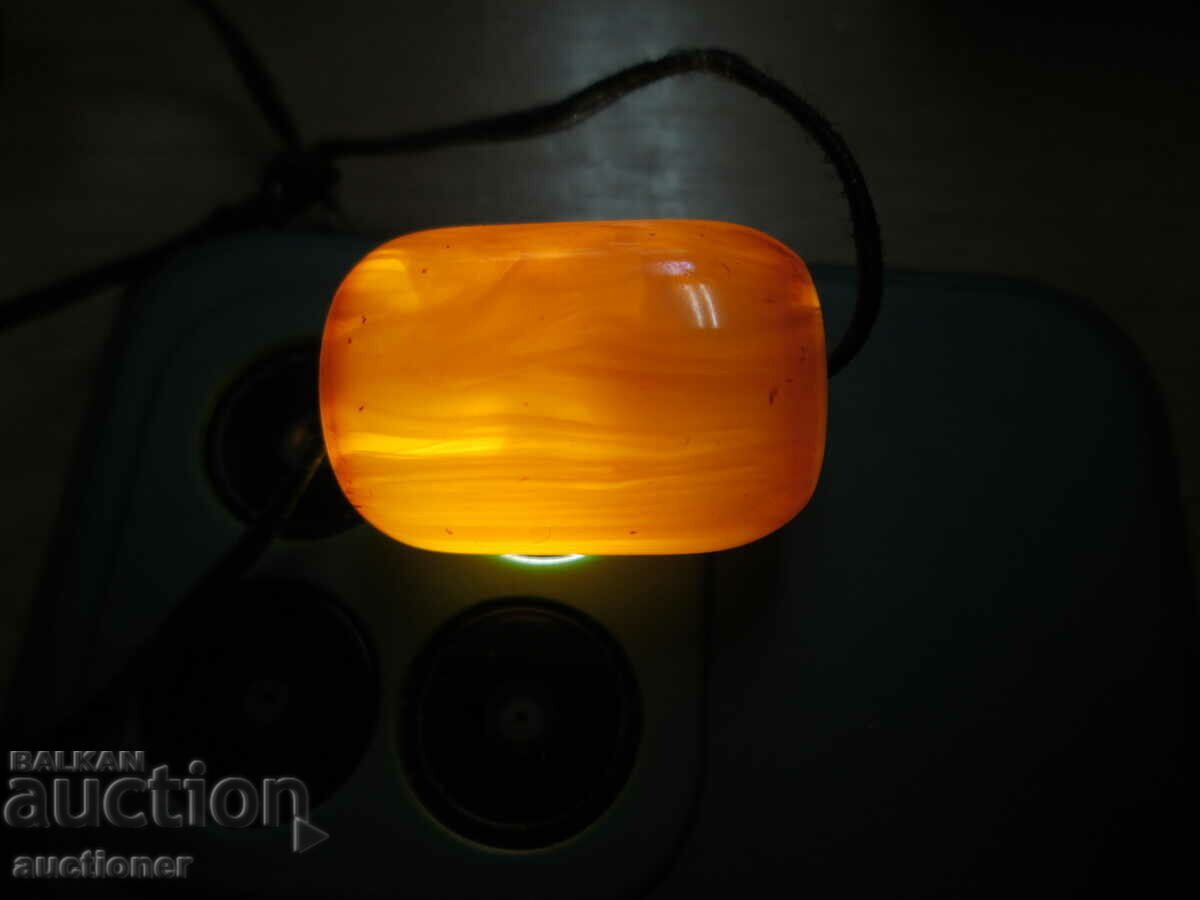 OLD YELLOW AMBER ROSARY - 6 OLD YELLOW AMBER ROSARY - 6