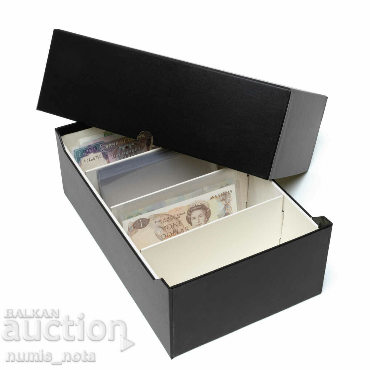 box for storing up to 500 banknotes - LOGIK