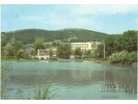 Παλιά καρτ ποστάλ - ορυκτά λουτρά Starozagorski, λίμνη