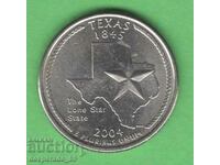 (¯`'•.¸   25 цента 2004 P  САЩ (Texas)  .•'´¯)