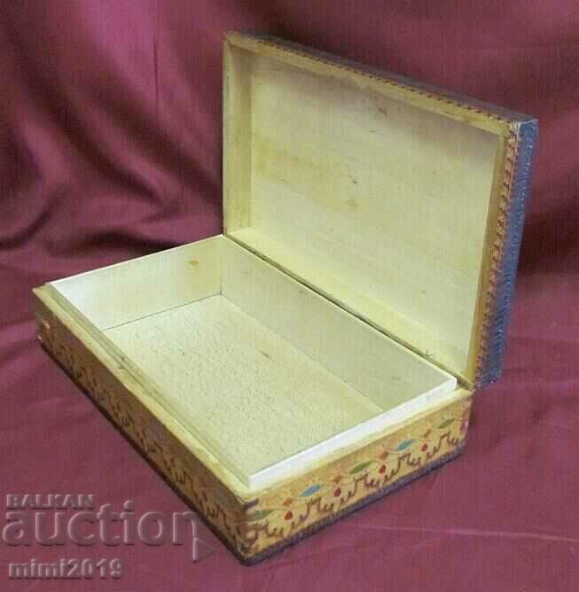 Delivery of 19th Century Wooden Jewelry Box Delivery of 19th Century Wooden Jewelry Box