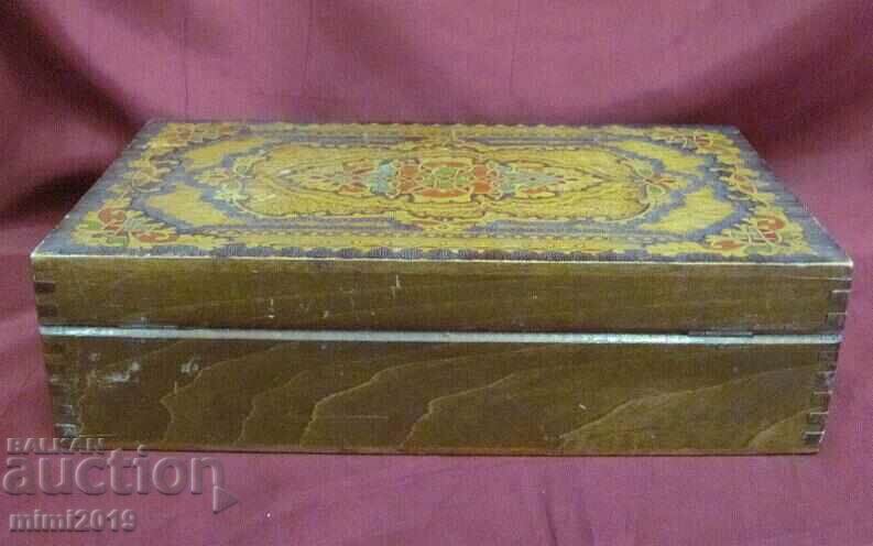 19th Century Wooden Jewelry Box - 6 19th Century Wooden Jewelry Box - 6
