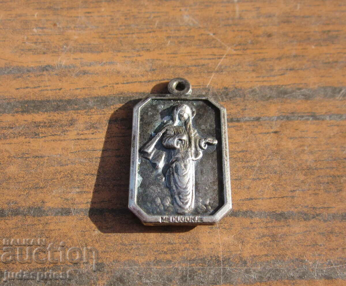 αντίκα ασημένια εικόνα με κρεμαστό κόσμημα του Παναγίου Τάφου με τιμή 25.00 BGN | € 12.78 αντίκα ασημένια εικόνα με κρεμαστό κόσμημα του Παναγίου Τάφου με τιμή 25.00 BGN | € 12.78